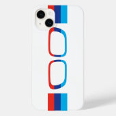BMW M Streifen und Nieren Case-Mate iPhone Hülle (Rückseite)