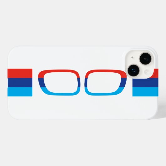 BMW M Streifen und Nieren Case-Mate iPhone Hülle (Rückseite (Horizontal))