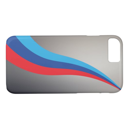 BMW M stripes Telefonkasten Case-Mate iPhone Hülle (Rückseite (Horizontal))