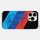 BMW M Wolf Black Edition iPhone Hülle (Rückseite (Horizontal))