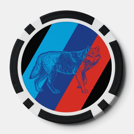 BMW M Wolf Fan Art Pokerchips (Rückseite)