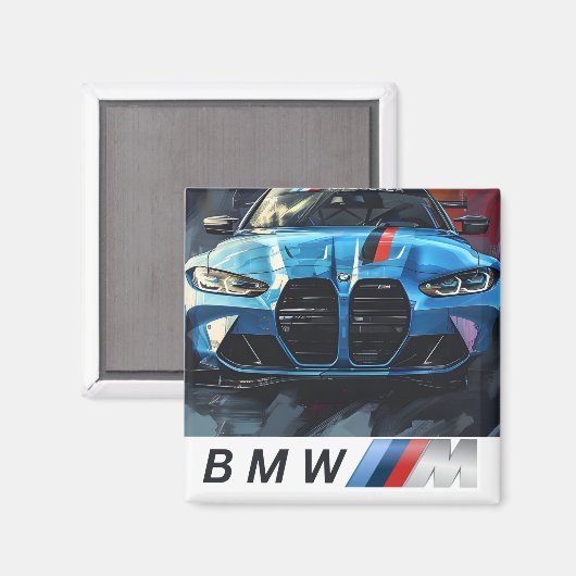 BMW-Magnet Magnet (Vorderseite/Rückseite)