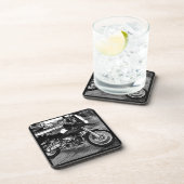 BMW Motor Bike Birthday Getränkeuntersetzer (Rechte Seite)