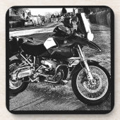 BMW Motor Bike Birthday Getränkeuntersetzer (Vorderseite)