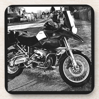 BMW Motor Bike Birthday Getränkeuntersetzer