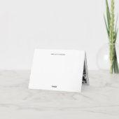 BMW Motor Bike Birthday Karte (Rückseite)