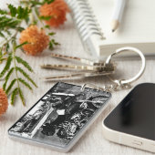 BMW Motor Bike Birthday Schlüsselanhänger (Vorderseite rechts)