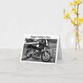 BMW Motor Vatertag Karte (Gelbe Blume)