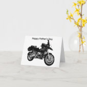 BMW Motor Vatertag Karte (Gelbe Blume)