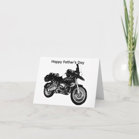 BMW Motor Vatertag Karte (Vorderseite)
