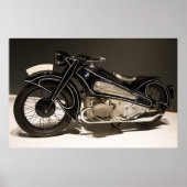 BMW MOTORRAD 1934 R7 KONZEPT ART DECO POSTER (Vorne)