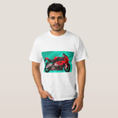 BMW Motorrad für den T - Shirt von Männern (Vorne ganz)