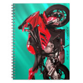 BMW Motorrad für Foto-Notebook Notizblock (Vorderseite)