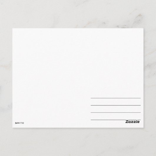 BMW POSTKARTE (Rückseite)