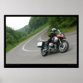 BMW R 1200 GS Cornering Poster (Vorne)