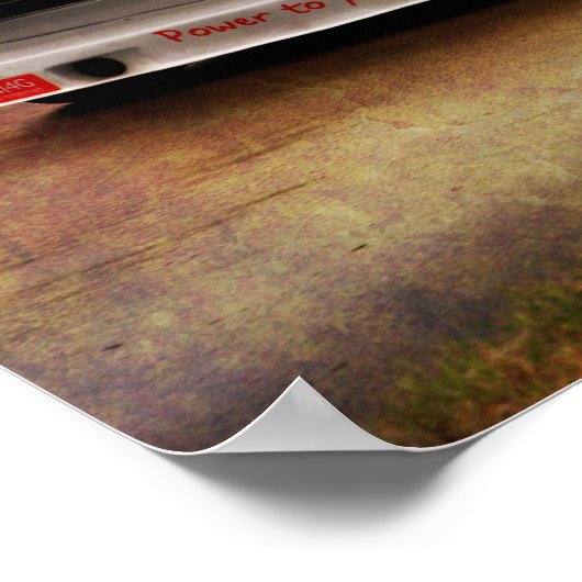 BMW-Racing Poster (Ecke)