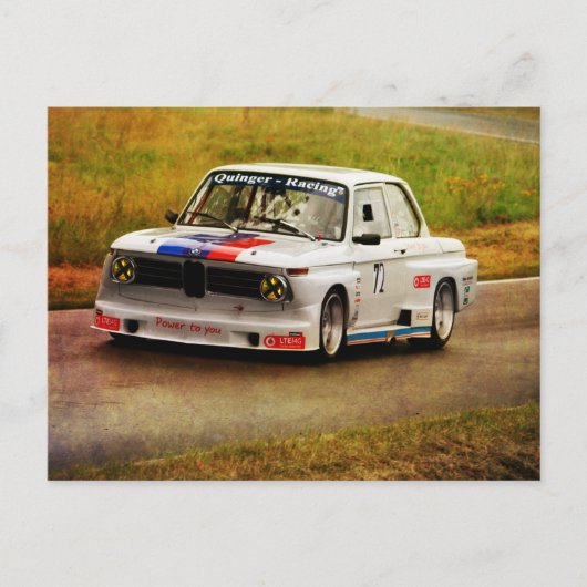 BMW-Racing Postkarte (Vorderseite)