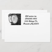 BMW-Scheinwerfer Briefpapier (Vorne/Hinten)