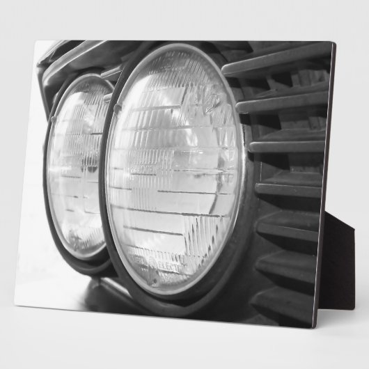 BMW Scheinwerfer Foto-Plakette Fotoplatte (Seite)