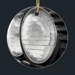 BMW-Scheinwerfer Keramik Ornament<br><div class="desc">Vintage BMW headlights foto von Ruth Jolly also matching products. Verbessertes Auto-Touch-Verfahren für Your-Decor.</div>