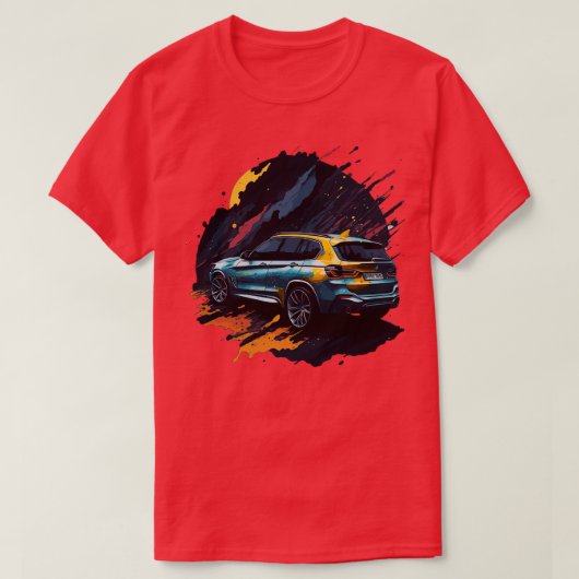 BMW X3 1 T-Shirt (Design vorne)