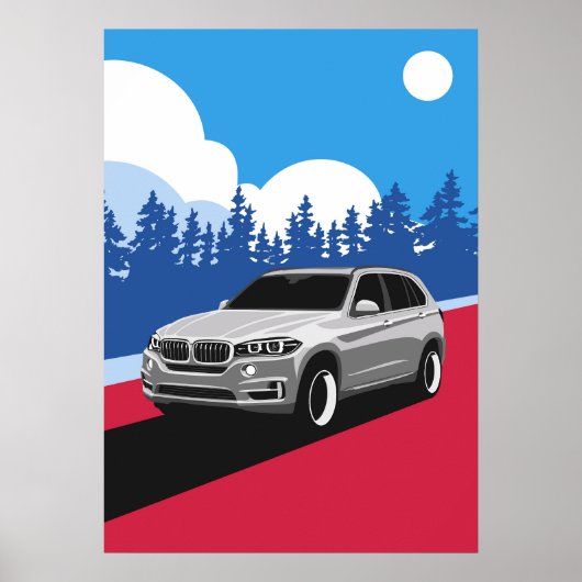 BMW X5 F15 POSTER (Vorne)