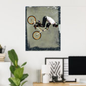 BMX10, Copyright Karen J Williams Poster (Heimbüro)