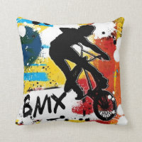 BMX 2 versah Kissen mit Seiten