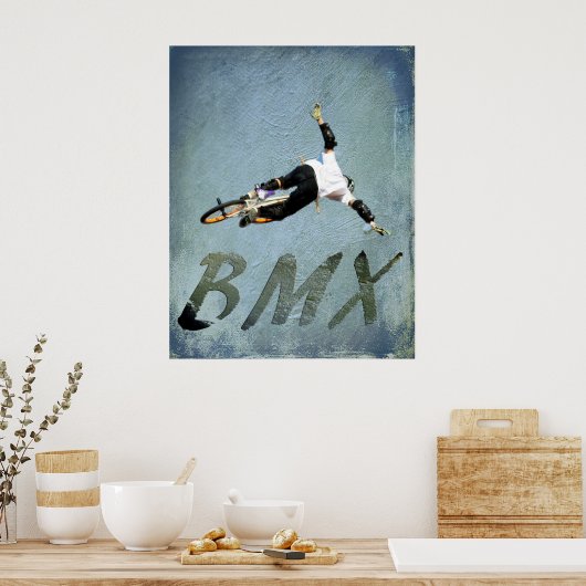BMX 9, Copyright Karen J Williams Poster (Küche)