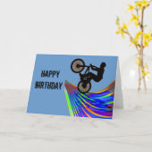 BMX auf der Rainbow Road Karte (Gelbe Blume)