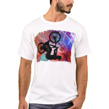 BMX auf rostigem Schmutz