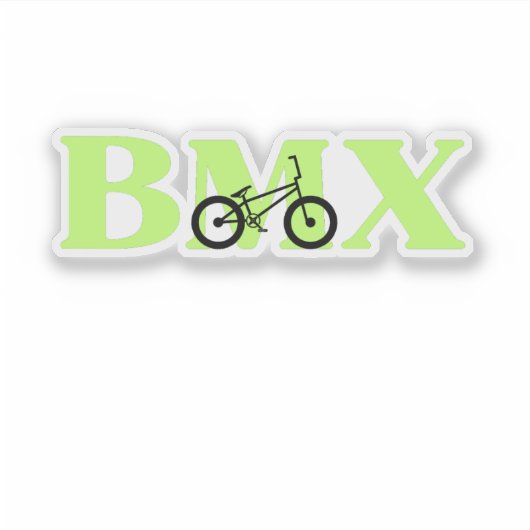BMX AUFKLEBER (Vorderseite)