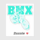 BMX AUFKLEBER (Blatt)