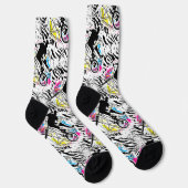 Bmx Bike - Bmx Freestyle Jump Socks - Bmx Socks Socken (Rechts)