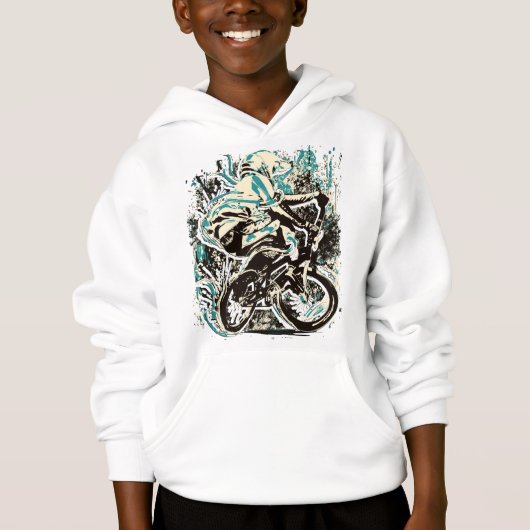 Bmx Bike - Bmx Racing - Bmx Race Urban Hoodie (Vorderseite)