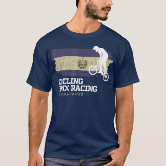 BMX Bike El Salvador Flag Radrennen BM T-Shirt
