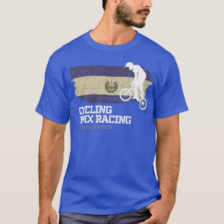 BMX Bike El Salvador Flag Radrennen BM T-Shirt
