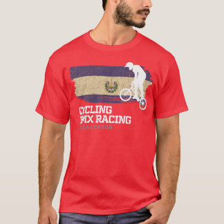 BMX Bike El Salvador Flag Radrennen BM T-Shirt