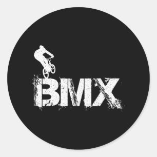 BMX Bike Fans Boys BMX Zubehör Runder Aufkleber