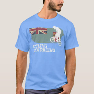 BMX Bike Fiji Flag Radrennen BMX 301 T-Shirt