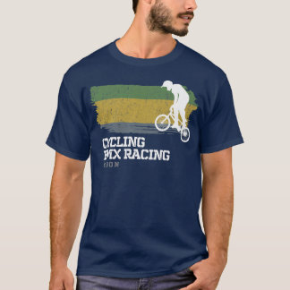 BMX Bike Gabon Flag Radfahren BMX 307 T-Shirt