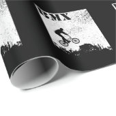 BMX Bike Geschenkpapier (Rolleneckpunkt)
