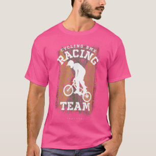 BMX Bike Grenada Flag Radrennen BMX T-Shirt