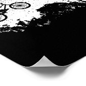 BMX Bike Poster (Ecke)