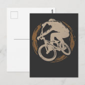 BMX Bike Racing Boys Freestyle Fahrrad Postkarte (Vorne/Hinten)