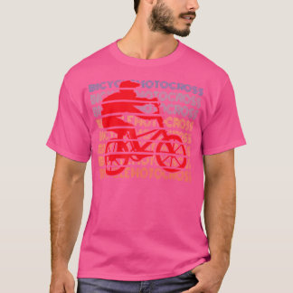 Bmx-Bike-Radfahrer Bmx-Ramp-Fahrräder Radfahren T-Shirt