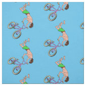 BMX Bike Rider Cartoon Stoff (Muster)
