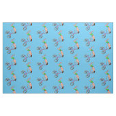 BMX Bike Rider Cartoon Stoff (Fat Quarter (45,7 x 55,9 cm))