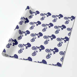BMX Bike Rider Geschenkpapier