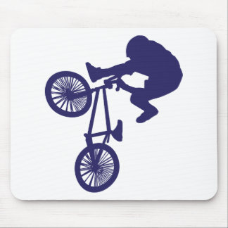 BMX BIKE RIDER MOUSEPAD